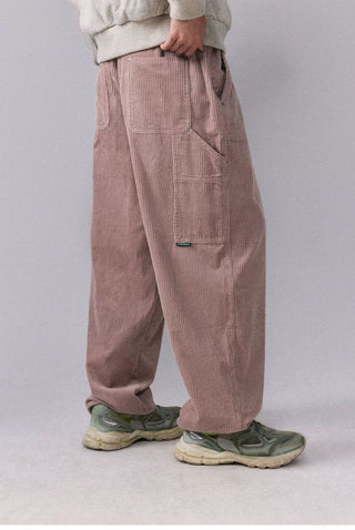 [Monterest] Washed Wide Wale Corduroy Work Pants