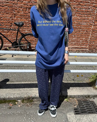 Flower Summer Waffle Easy Pants
