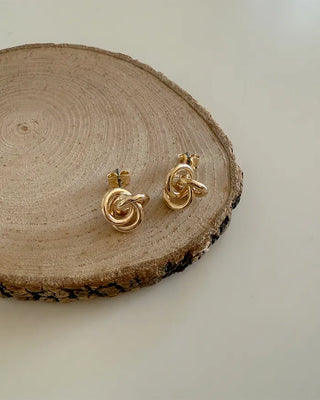 Twisted earrings