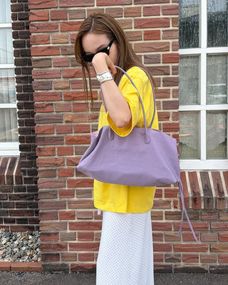 Nylon Multi-Square Tote Bag