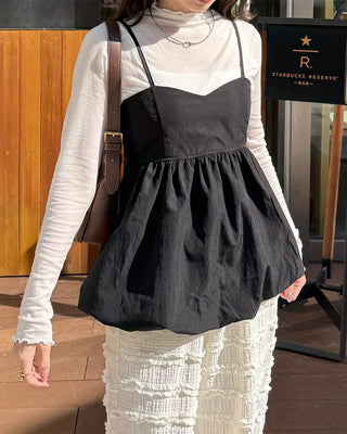 Balloon Flare Bustier