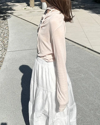 Slim Drape Point T-Shirt