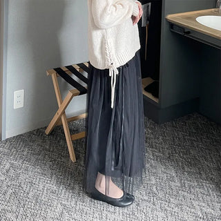 Tulle frill skirt