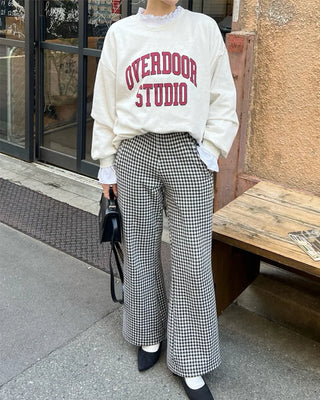 Letter print sweatshirt