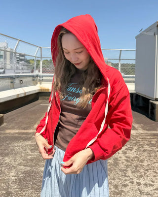 Simple zip-up hoodie
