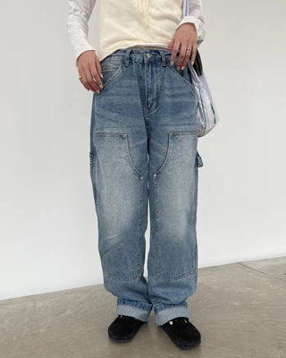 Carpenter denim pants