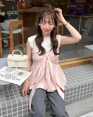 Shirred Smock Bustier Camisole