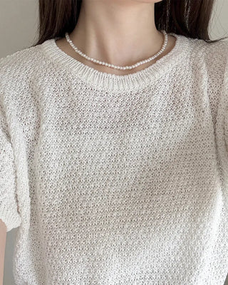 4mm Pearl Necklace