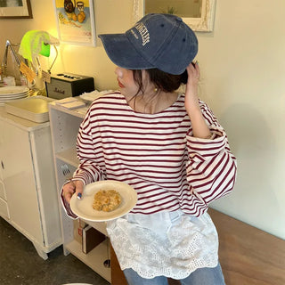 Basic striped T-shirt