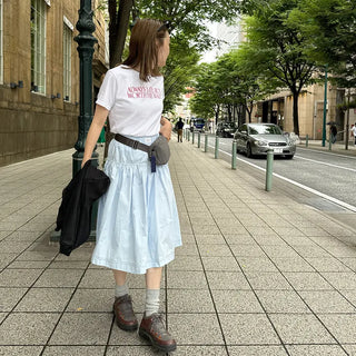 WAIT Lettering Short-Sleeve T-Shirt