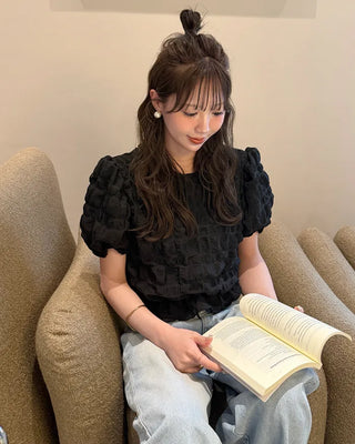 Seersucker blouse