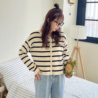 Striped cardigan