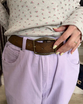 Square Western Vintage Belt