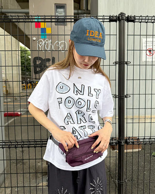 Crayon Lettering Short Sleeve T-Shirt