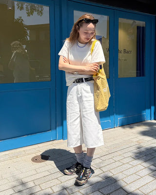 Semi-Cropped Basic Half T-Shirt