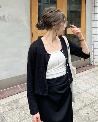 Side-shirred cap camisole