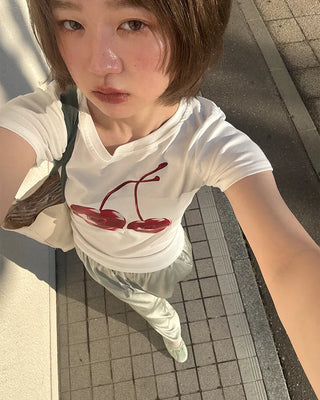 Cherry Short Sleeve T-Shirt