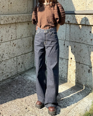 Big puff blouse