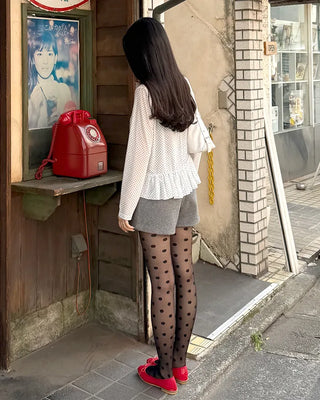 Big polka dot stockings