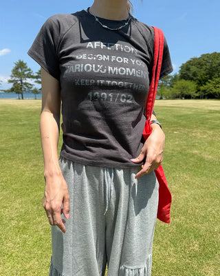 1991 Lettering Short-Sleeve T-Shirt
