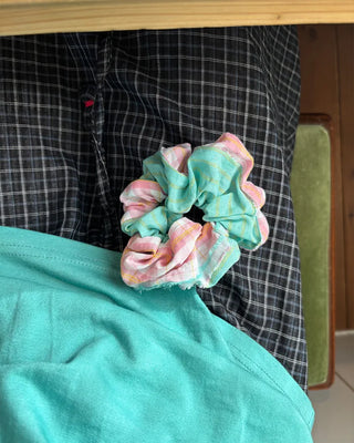 Color Pattern Scrunchie