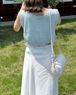 Round-shaped handbag
