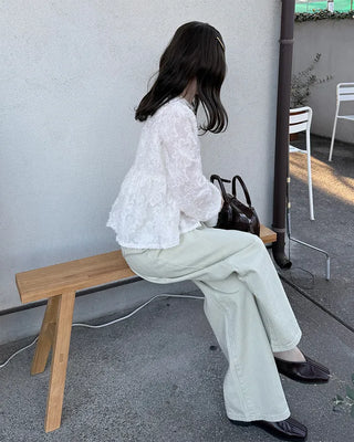 Basic wide-leg pants