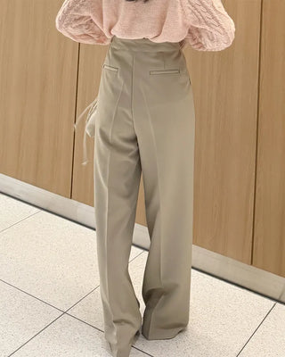 Ribbon string slacks