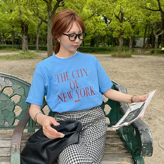 THE CITY Boxy Fit T-Shirt