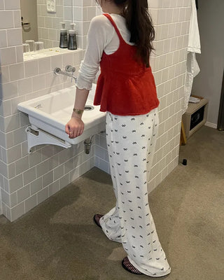 Ribbon Banding Pants