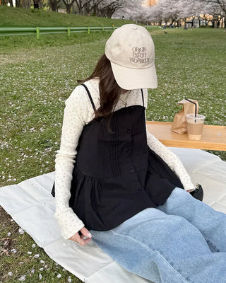 Shirred camisole blouse