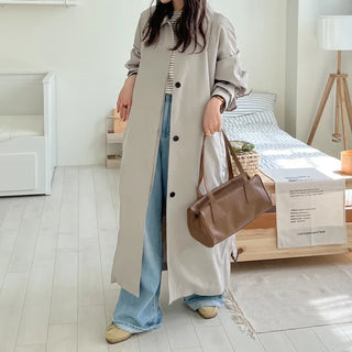 Oversized trench coat