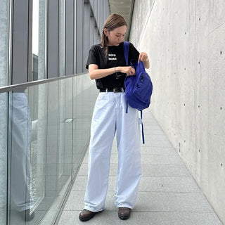 Striped Carpenter Pants