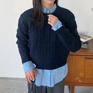 Round Cable Knit