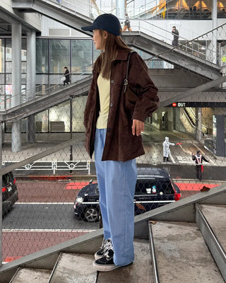 Suede Midi Jacket