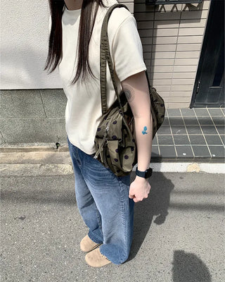Dot Round Shoulder Bag