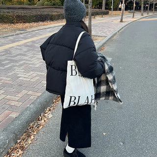 Back slit long skirt