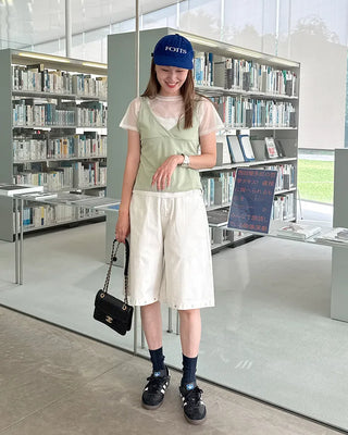Mash Short-Sleeve Sleeveless Layered Set