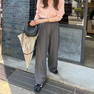 Center-creased slacks
