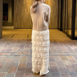 Cancan frill skirt
