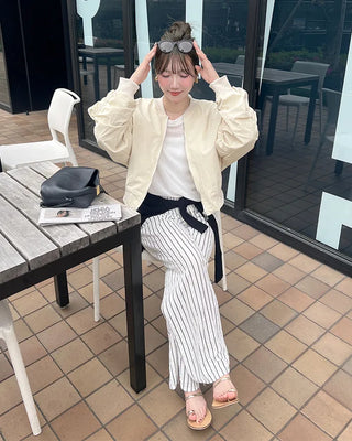 Simple long-sleeved T-shirt