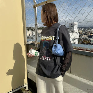 Layered sheer t-shirt