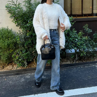 Fluffy Knit Ensemble