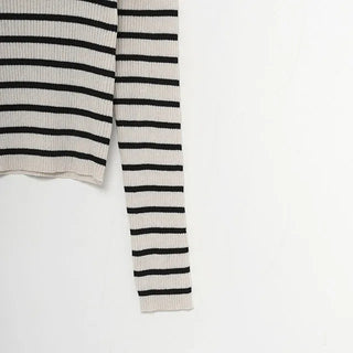 meg stripe ribbed knit