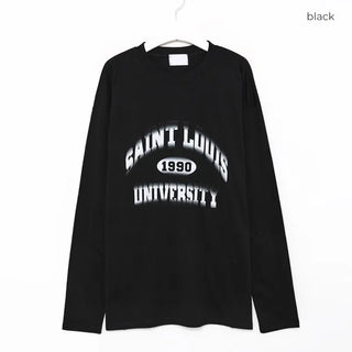 Lettering Washed T-Shirt