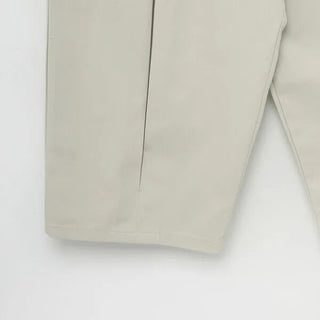 Pintuck Cotton Wide Pants