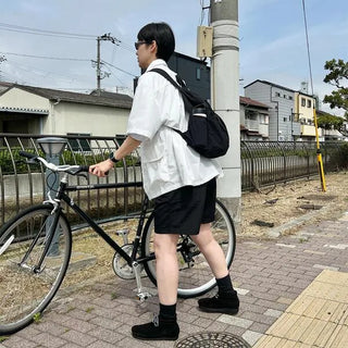 Nylon banding shorts