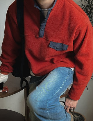 Butter Fleece Anorak Sweatshirt (3 colors)