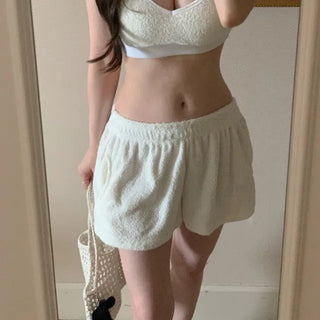 Terry Bikini Swimsuit Shorts