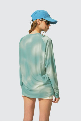 [Monterest] Tie-Dye Print Long Sleeve UPF50+ Tee